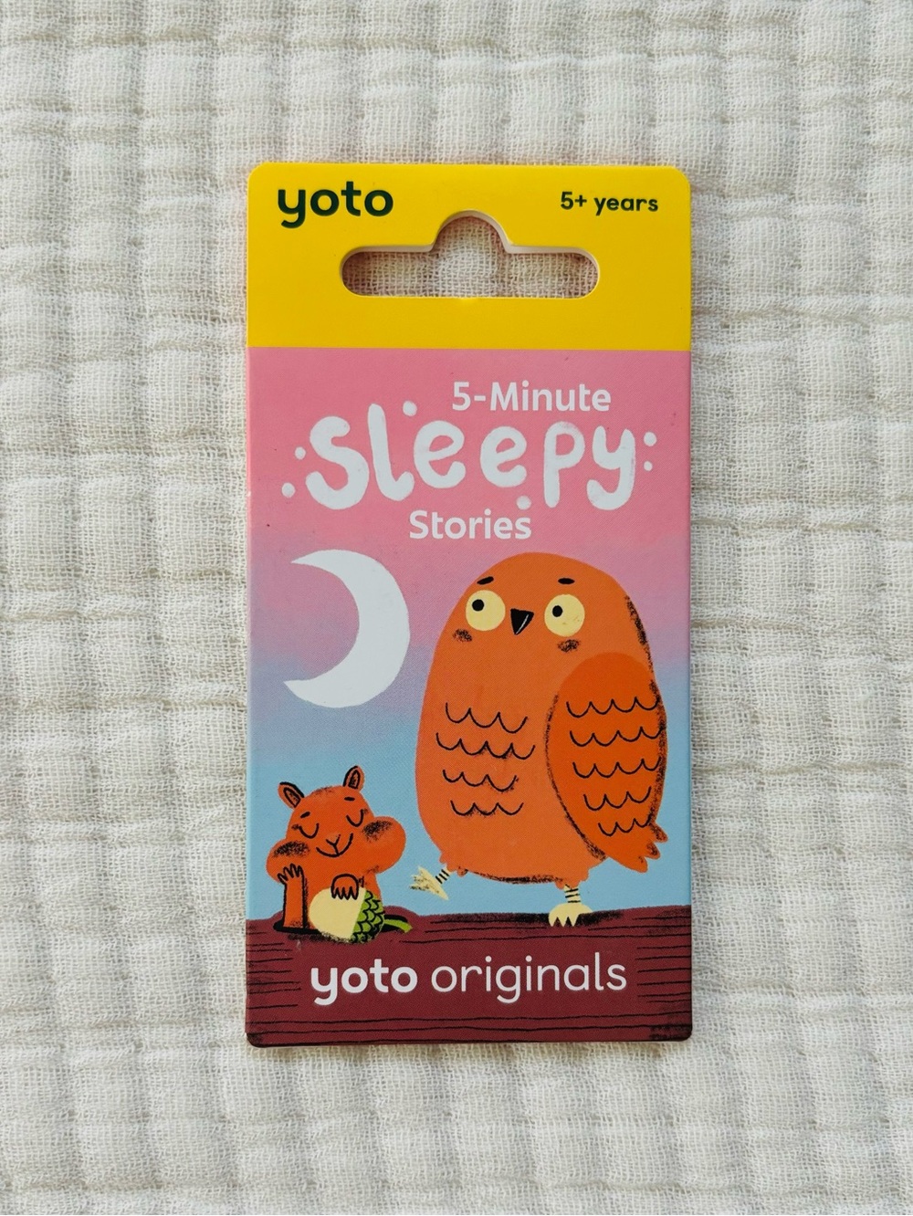 Yoto Cards 5 Minute Sleepy Stories by Yoto Originals Ages 5+ Kids Audiobooks NWT